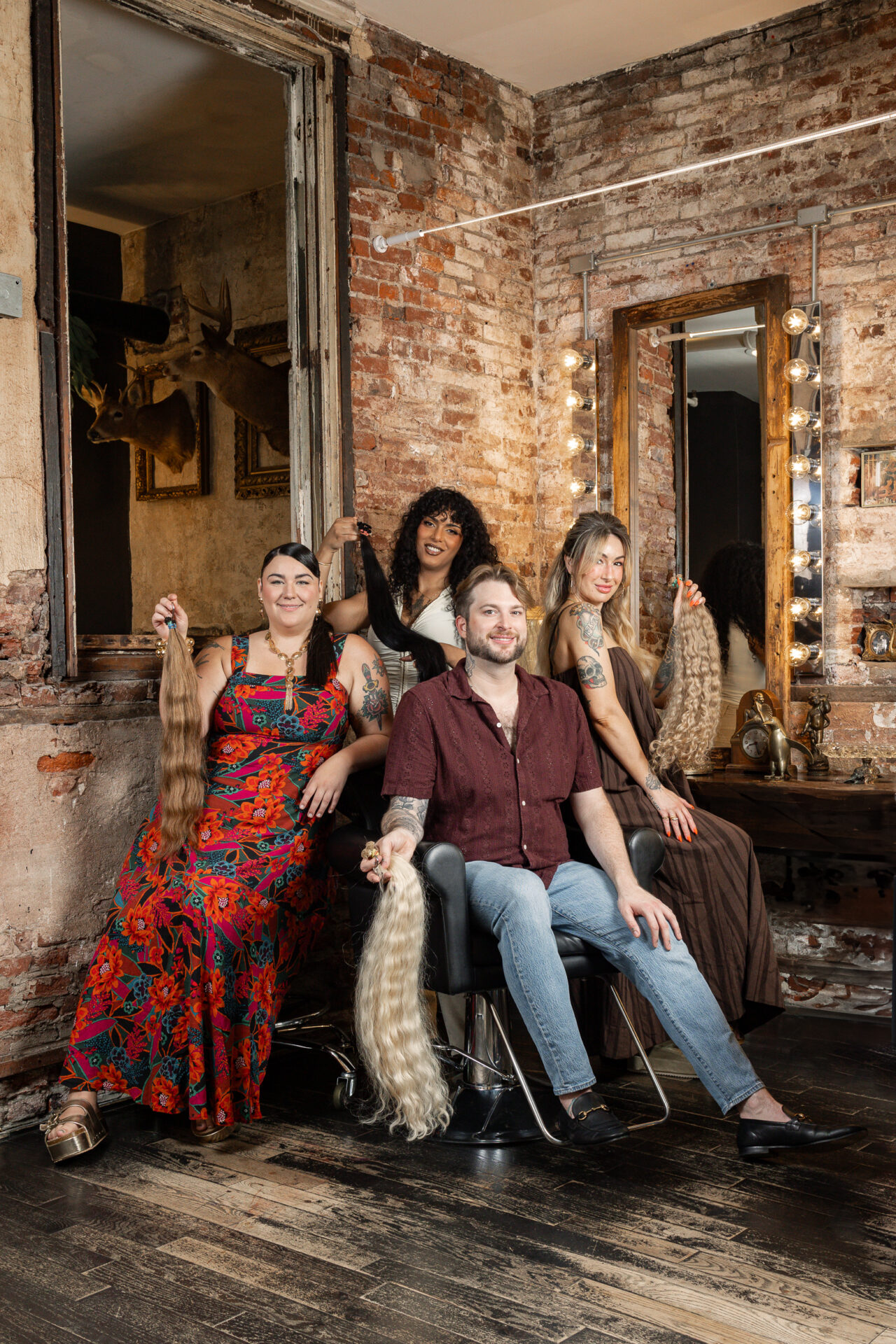 Parlour Hair extensions Philadelphia center city